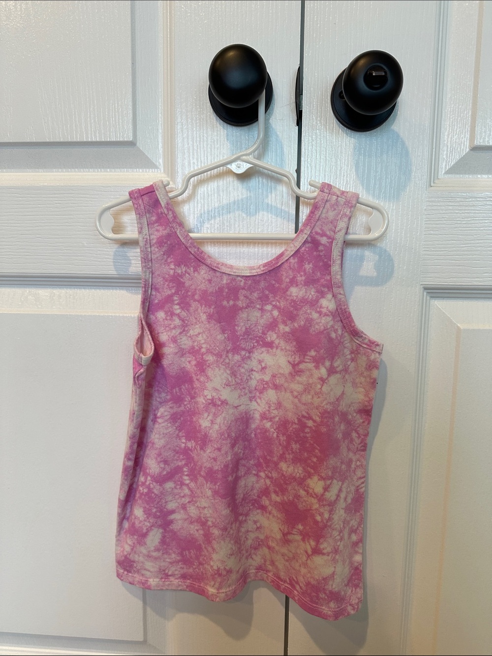 Cat & Jack M 8 Pink Tie-Dye Tank Top